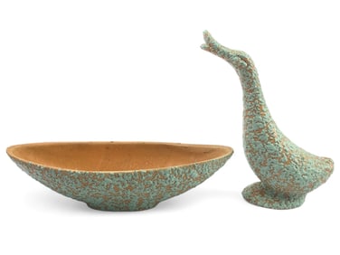 MCM Stanford Sebring Ceramic Planter & Duck