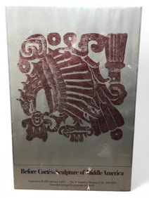 Before Cortes Sculpture Exhibition Poster