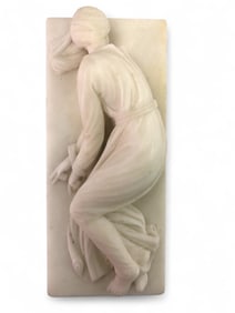 White Marble Sculpture of Saint Cecilia, after Stefano Maderno