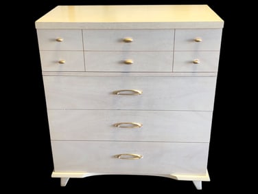 Kroehler Four-Drawer Dresser With Gold Handles