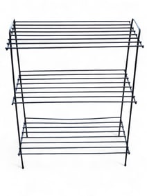 MCM Atomic Black 3 Tier Wire Shelf