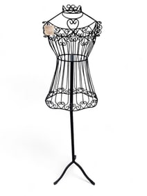Three Hands Corp Cast Iron Wire Dress Form