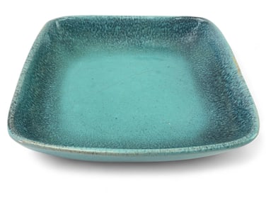 MCM Glidden Art Pottery Aquamarine Bowl