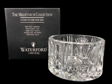 Waterford Crystal Millennium Champagne Coaster