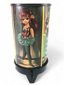 Vtg Eden Big Eye Lamp 11 Inches Tall