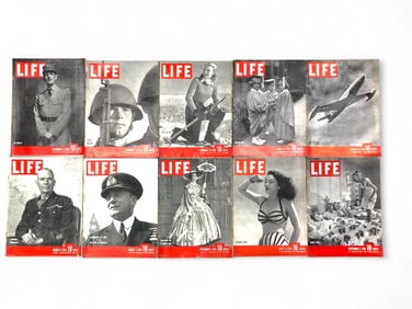 10 LIFE Issues From 1943 To 1945