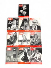 10 Issues Of LIFE Magazine 1946-1947