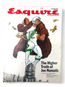 Esquire October 1969 Joe Namath Issue