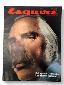 Esquire March 1970 Magazine Lee Marvin