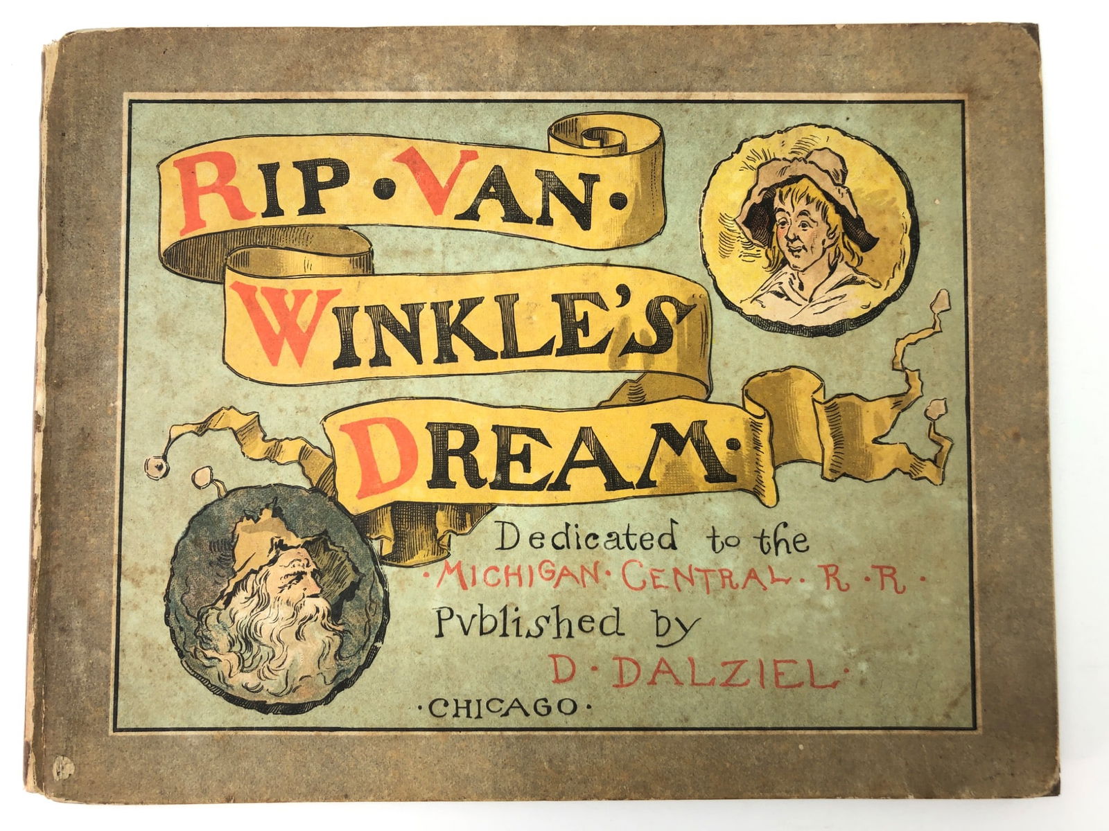 Rip Van Winkle’s Dream 1880s Hardcover (1 of 15)