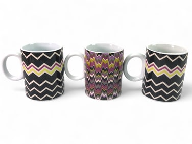 (3) Missoni For Target XL Mugs