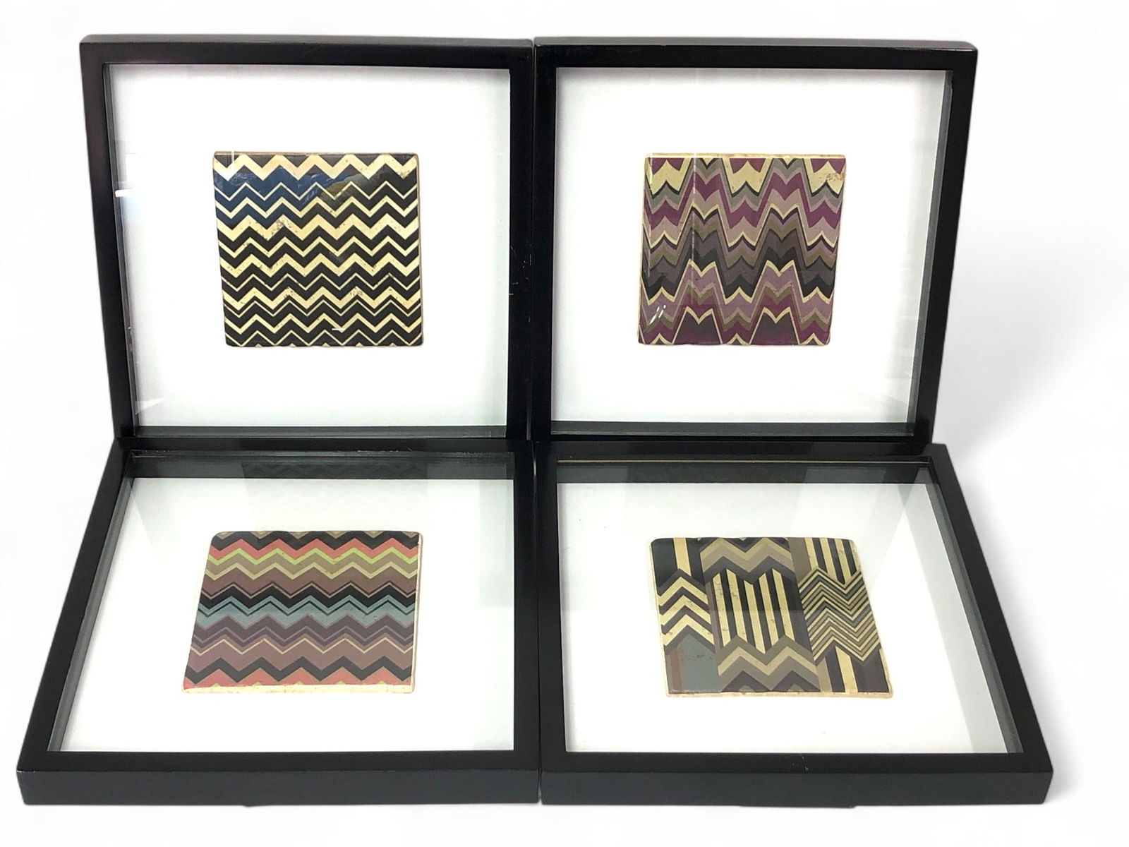 2011 Missoni For Target Framed Wall Tiles Set (1 of 8)