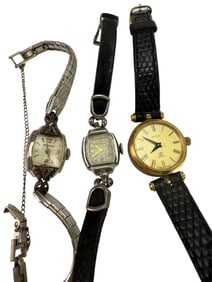 Gucci, Bulova, And Wittnauer Watches