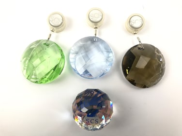 Swarovski SCS Crystal Ornaments And Sphere