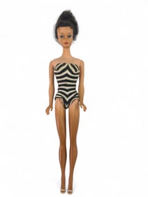 MCMLVIII Barbie Doll With Zebra Swimsuit