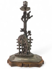 SP India Candle Holder With Horse Design