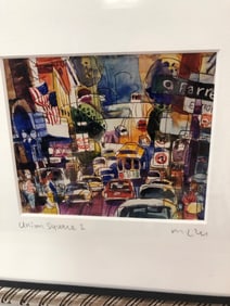 Union Square I Artwork In Metal Frame