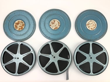 1960s T.L. Handy Wildcats Football Film Reels