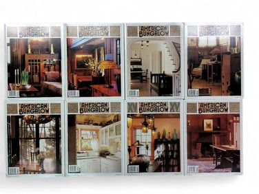 8 Issues Of American Bungalow 2001-2005