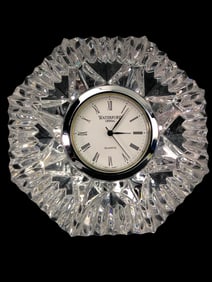 Waterford Crystal Desk Clock