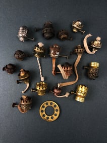 Vintage Oil Lamp Parts & Burners