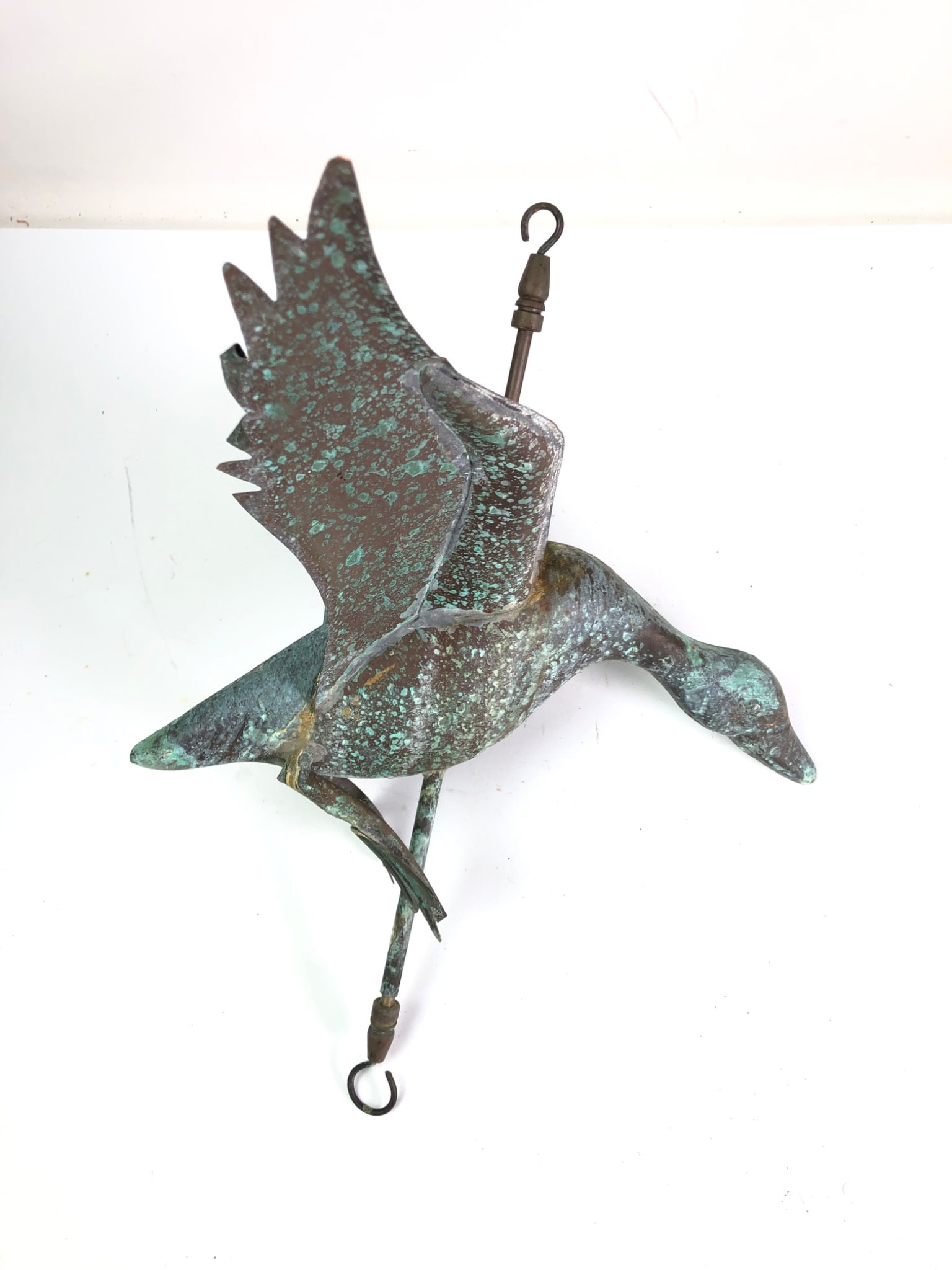 Duck Copper Weathervane With Verdigris Finish (1 of 5)