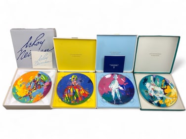 Leroy Neiman By Royal Doulton Plates Set