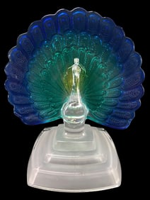 Cristal D’Arques French Lead Crystal Peacock