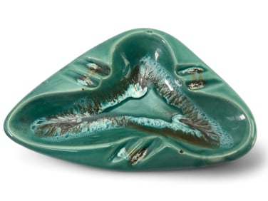 MCM Ceramic Drip Glaze Ashtray
