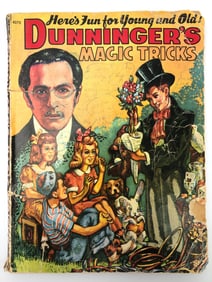 Rare 1940 Dunninger’s Magic Tricks Book