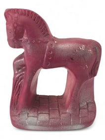 MCM Chalkware Horse Carnival Prize