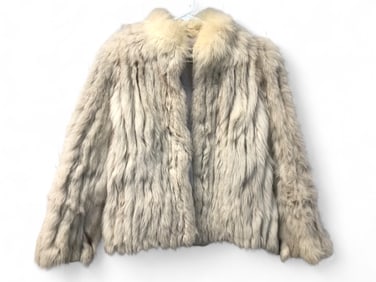 Saga Fox Fur Coat With Polyester Lining