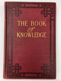 Rare 1919 The Book Of Knowledge Volumes 1-19