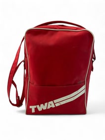 Vintage TWA Carry-On Flight Bag