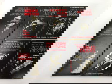 Erle Stanley Gardner 1964-1967 Hardcover Set With Dust Jackets