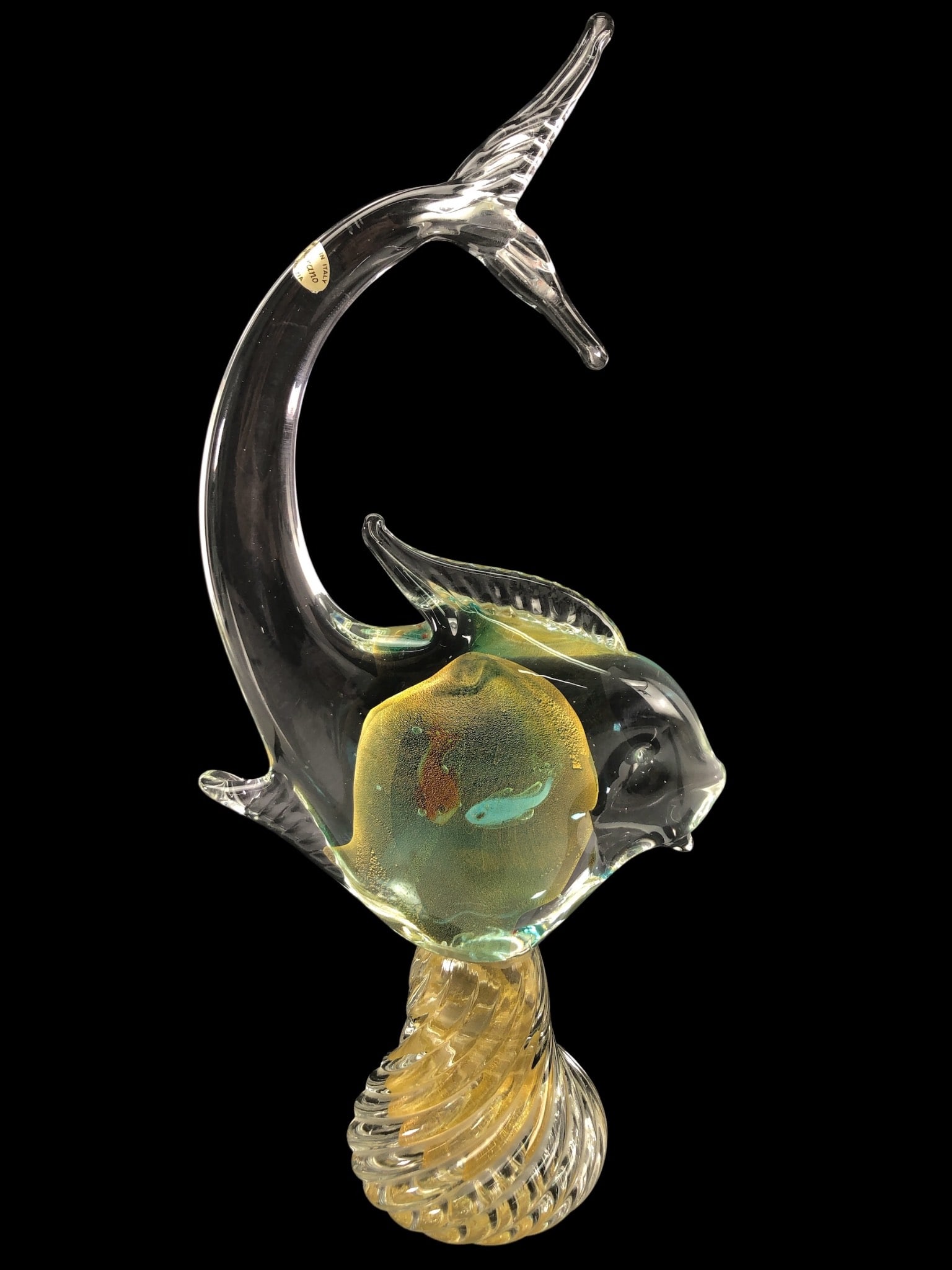 MCM Murano Alfredo Barbini Attributed Fish & Aquarium Art Glass (1 of 13)
