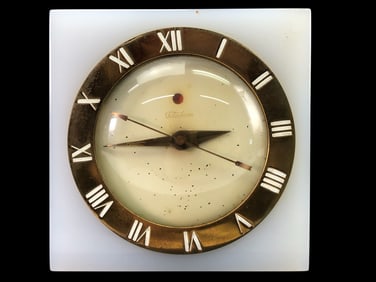 1940s Telechron Statesman Electric Desk Clock