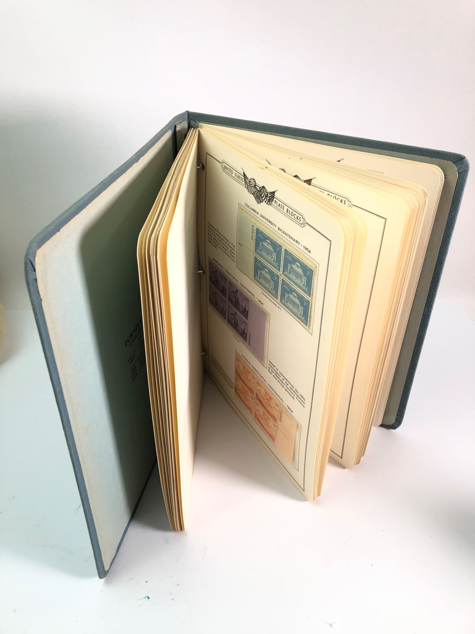 American Plate Block Album W/Stamps (1 of 11)