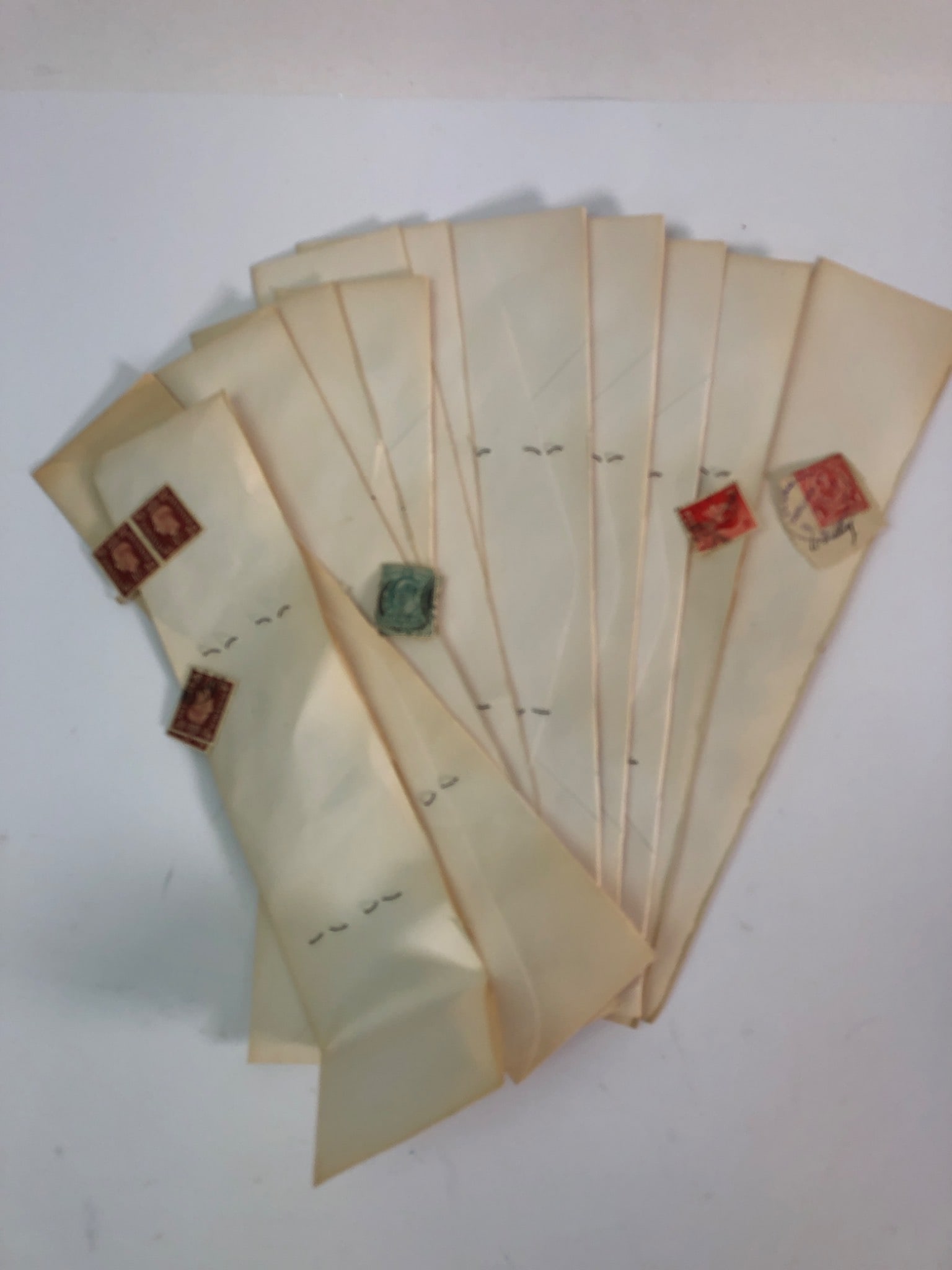 Vintage Collection Of Worldwide Postage Stamps (1 of 12)