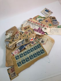 Worldwide Stamp Collection & Covers Assortment