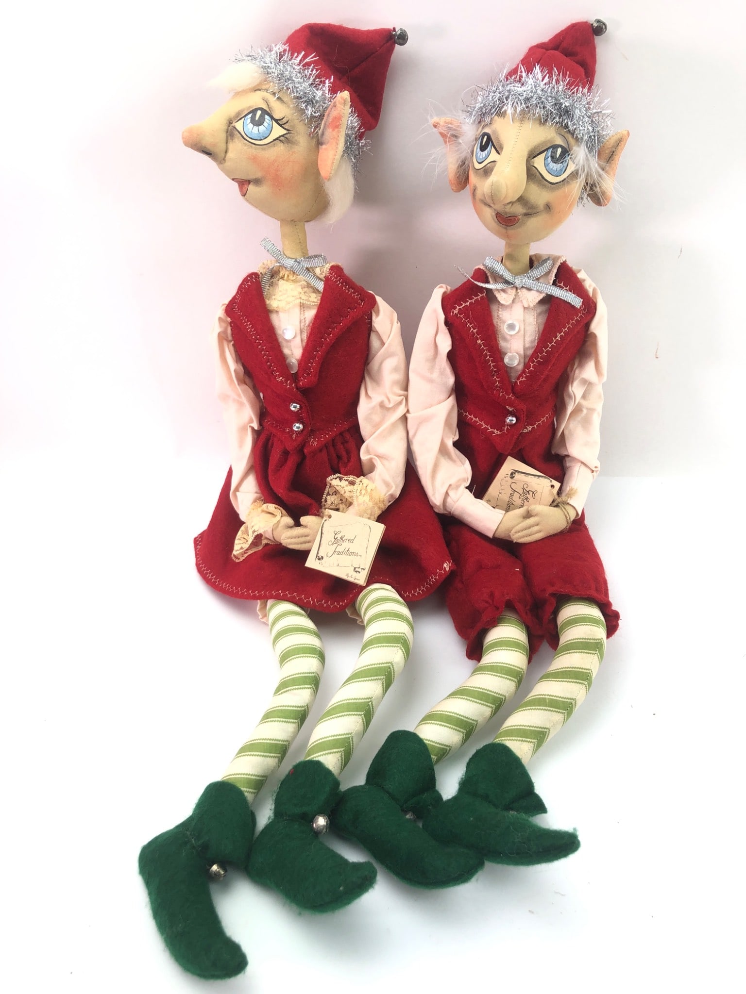 Joe Spencer Gathered Traditions Elf Dolls (1 of 10)
