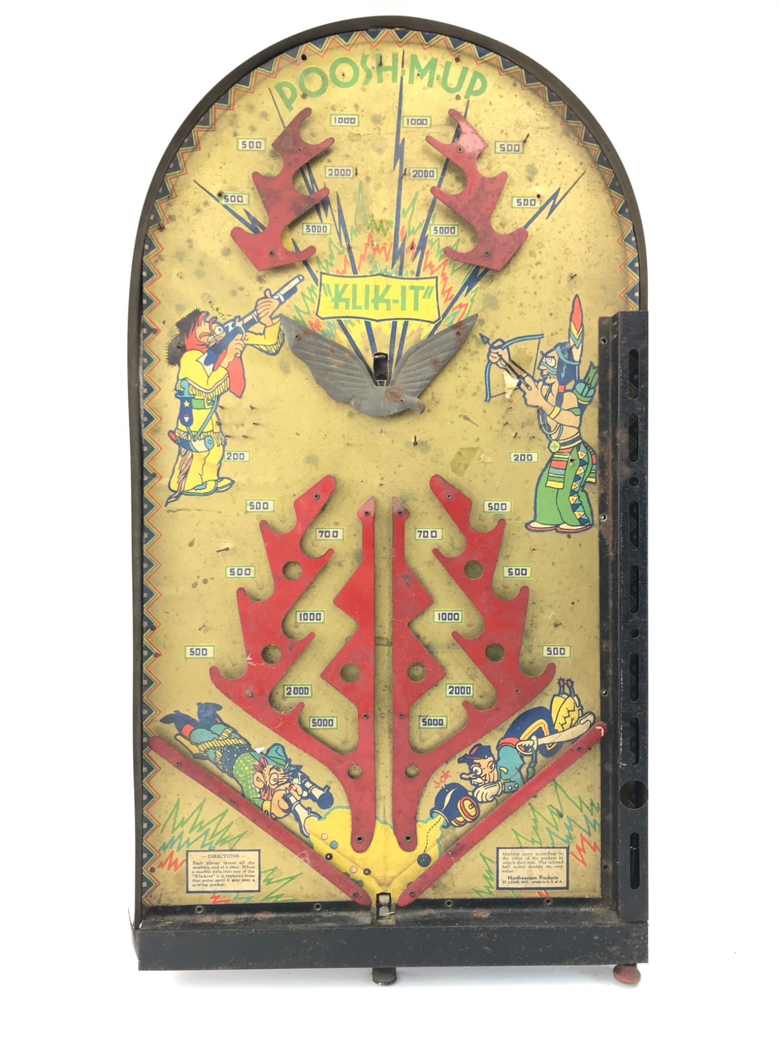 Poosh-M-Up Klik-It Game By Northwestern (1 of 7)