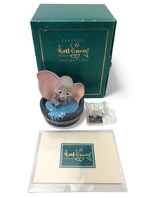 Walt Disney Dumbo Figurine With Box & COA