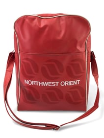 Northwest Orient Red Travel Bag