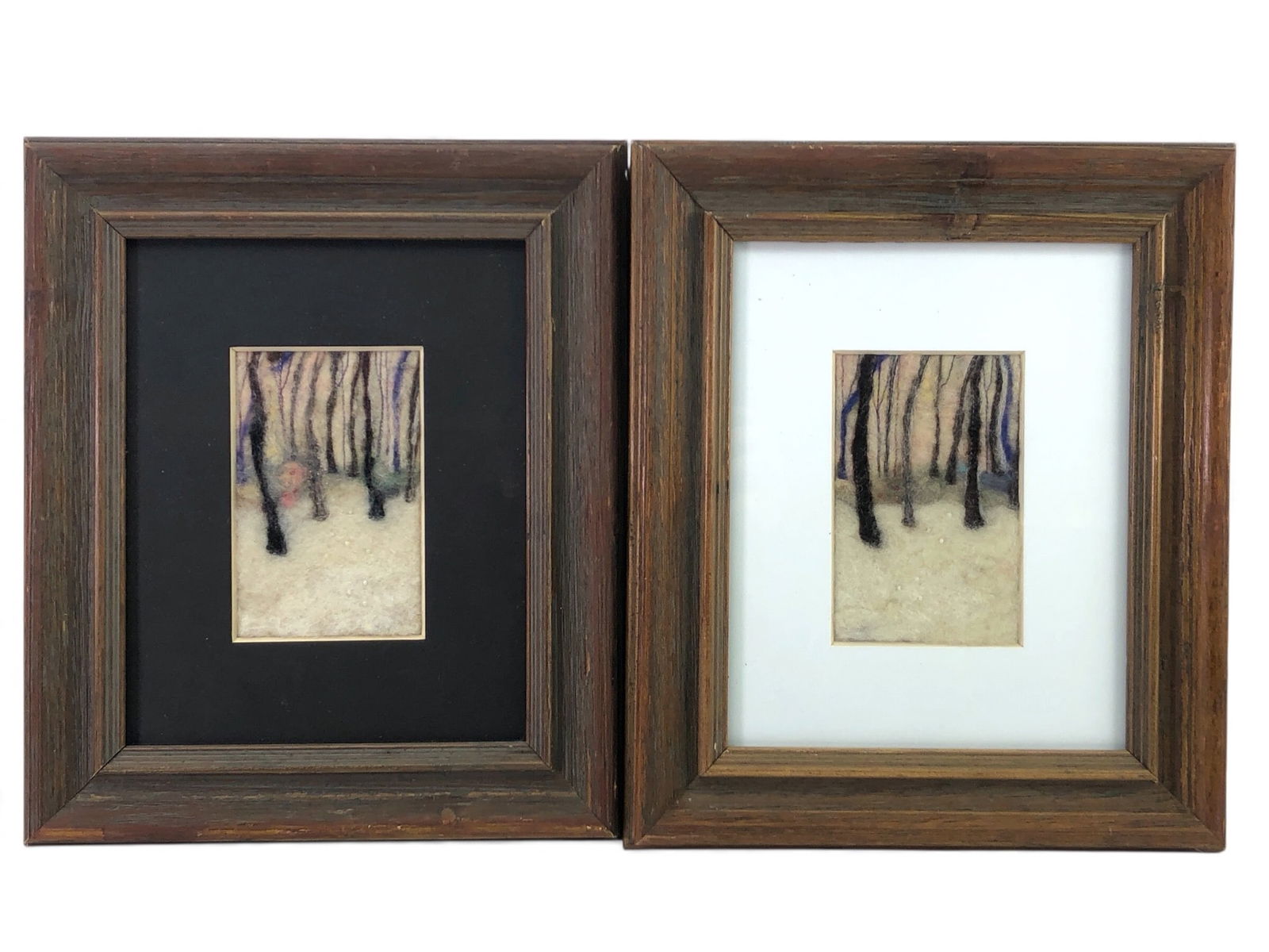 Wool/Cotton Thread & Bead Framed Art (1 of 6)