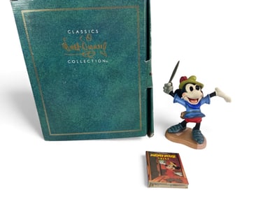 Walt Disney Brave Little Tailor Figurine & Book