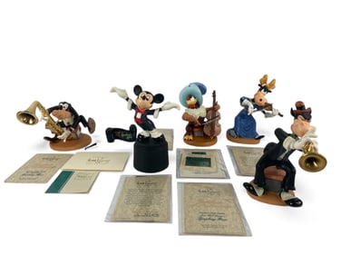 Walt Disney Symphony Hour Figurine Set