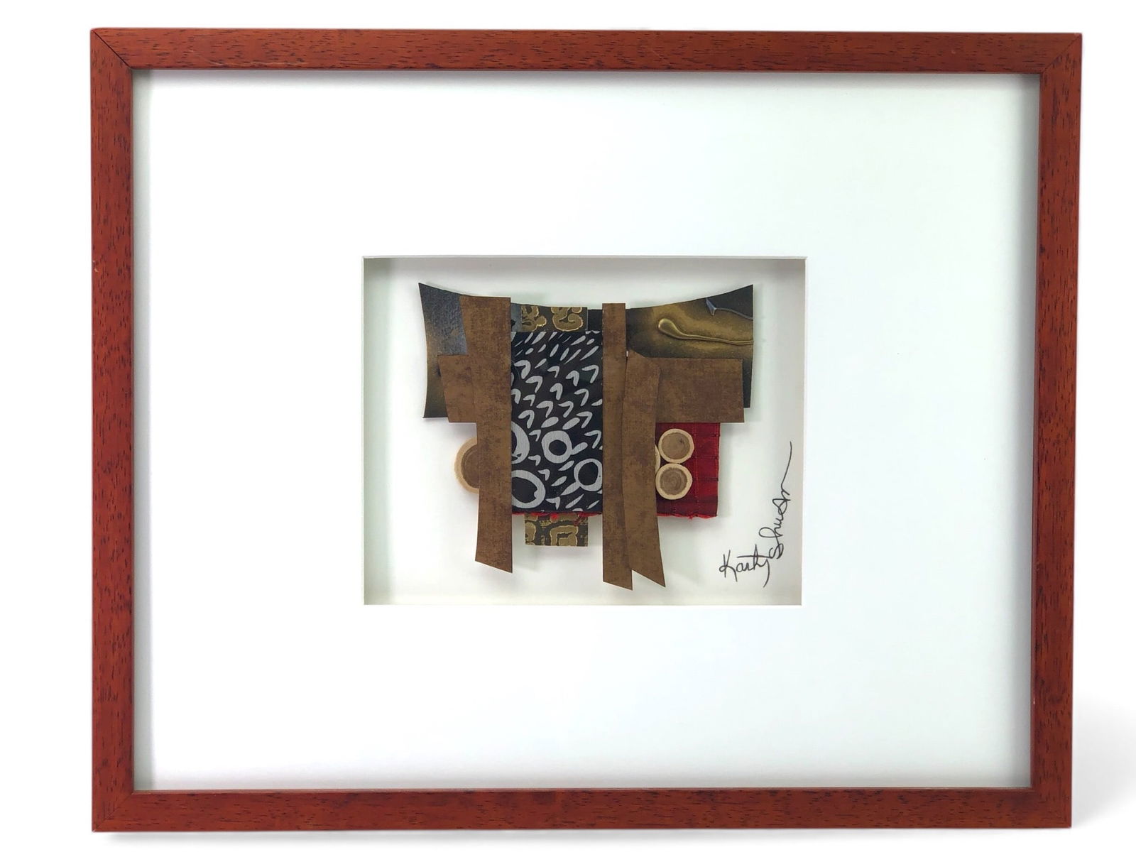 Signed Kathy Sheldon 3D Mixed Media Art (1 of 7)