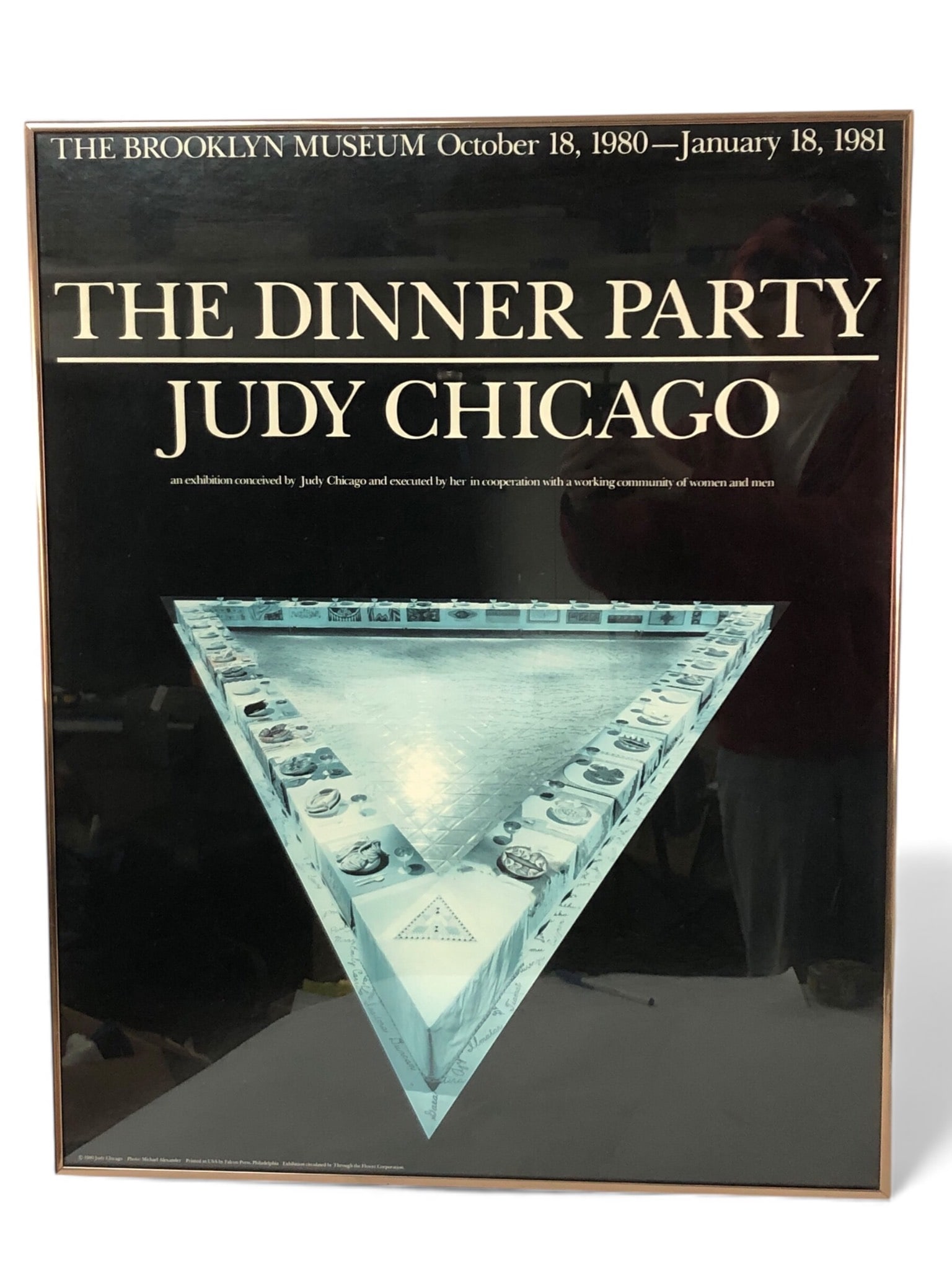 Judy Chicago The Dinner Party Exhibition Poster (1 of 4)