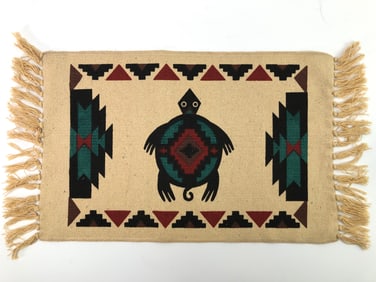 Southwestern Style Turtle Cotton Placemat